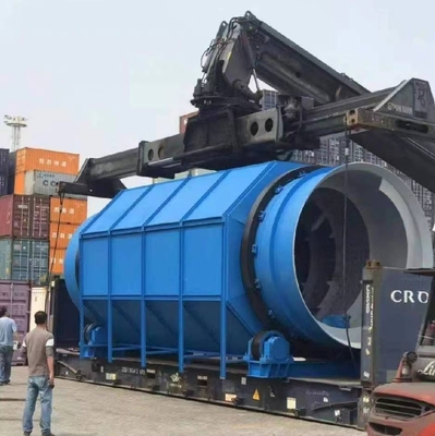 紙やプラスチック廃棄物の高速散産包装設備 100~200t/h