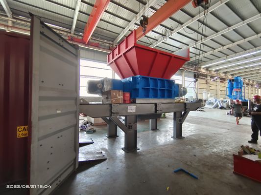 8000KG ゴミの紙切れ 工業用紙切れ機