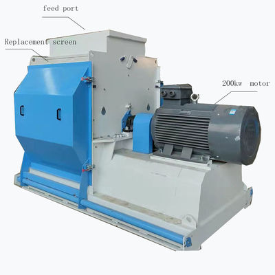 食品廃棄物と骨分解のための高生産性の厚くするハンマークラッシャー