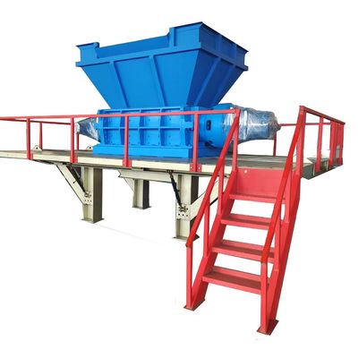 8000KG重量ステンレス鋼のスクラップメタル・シュレッダー