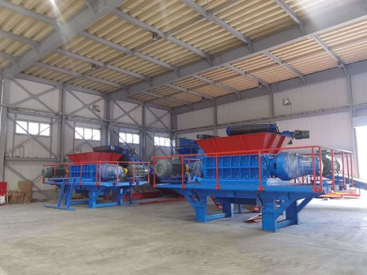 家庭用廃棄物用のアルミ材料加工シレッダー ココナッツ殻とストロー