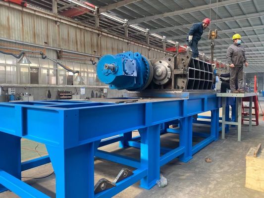 複合金材料のリサイクルのための多機能の110kWのパワープラスチッククラッシャーマシン
