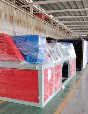 産業用金属廃棄物 二重シャフト 細工機 高安全度 アルミニウム リサイクル