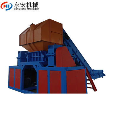 110kW パワー 8000KG 重量 アルミプロフィールの粉砕のためのダブルシャフトクラッシャー