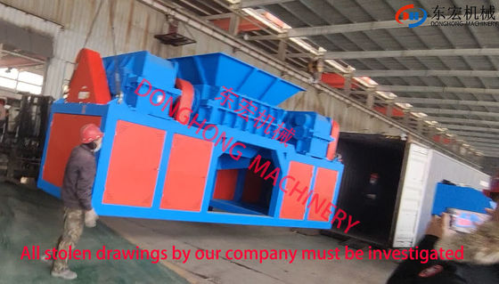 メーカーからの直接供給 110kWの電力を持つ大きなストロー家用廃棄物シェラダー