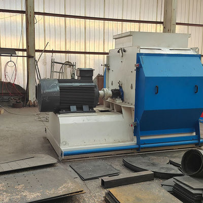 高生産性 6000 kg 木材粉末製造 料料金 金属 破片 建設 廃棄物 破片 自動車 タイヤ 双軸 破片