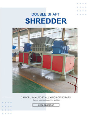 木のパレットと廃棄物の服の加工のための汎用的な多機能シレッダー