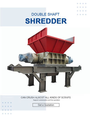 110kW 垂直シャフトシェードラー 廃品家具と日常用品をシェードリングする